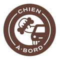 Autocollant chien à bord