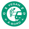 Sticker Végan à bord – Autocollant voiture éthique