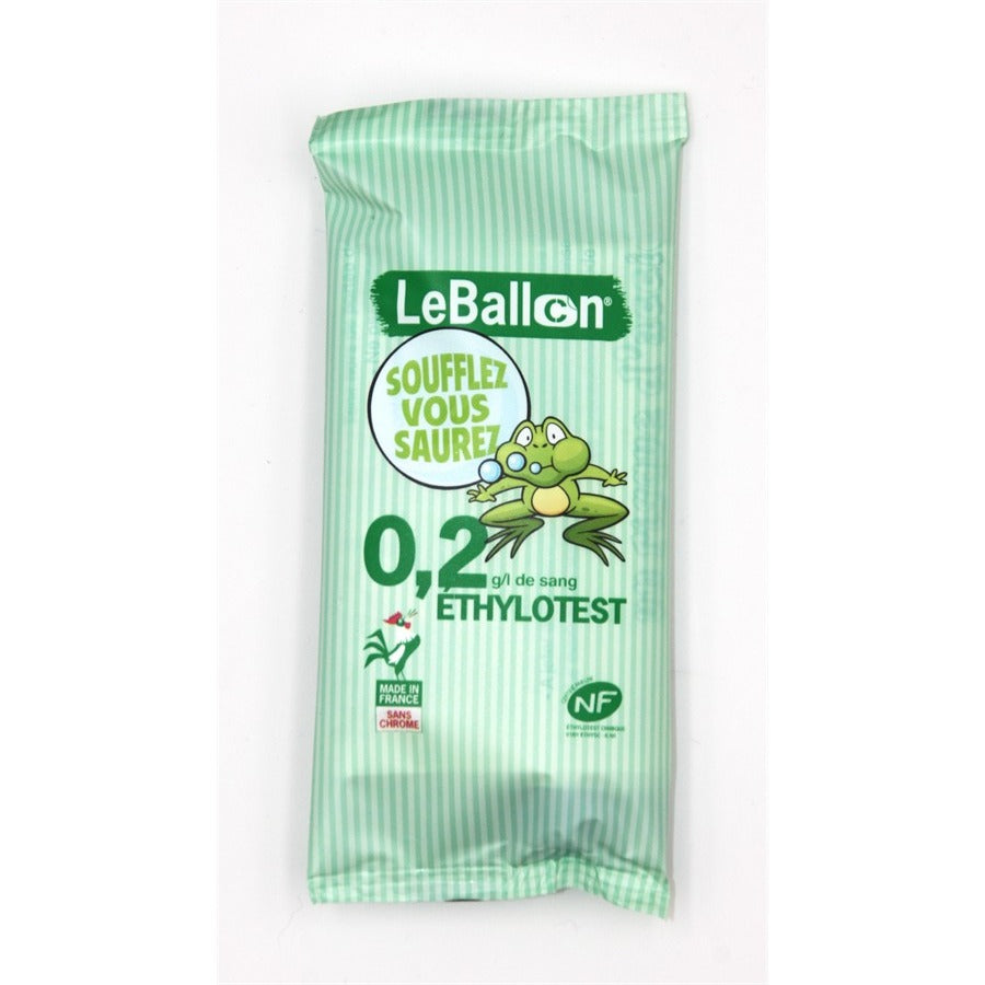 Ethylotest alcootest jeune conducteur (norme NF) 0,2g